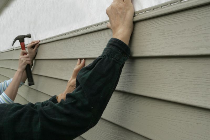 Siding Installation Close-up